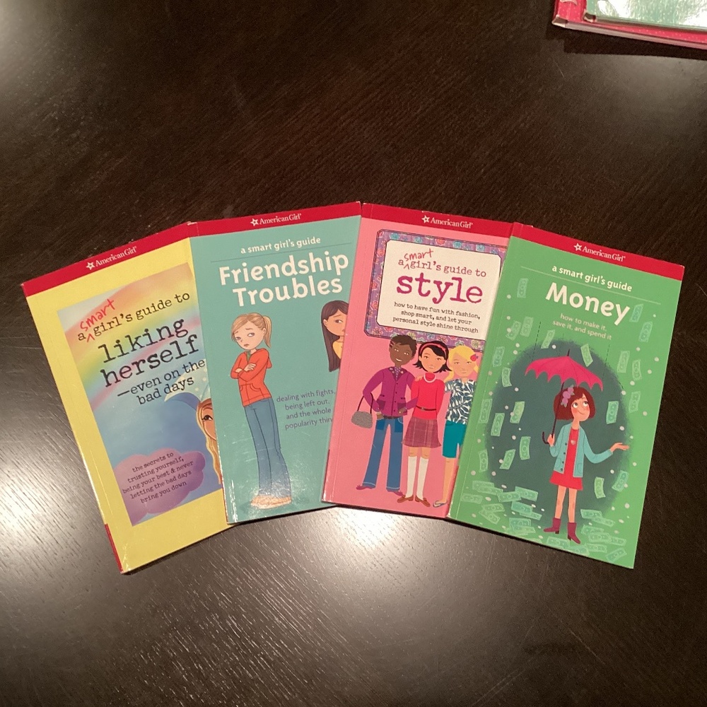 Set of 4 American Girl doll books
